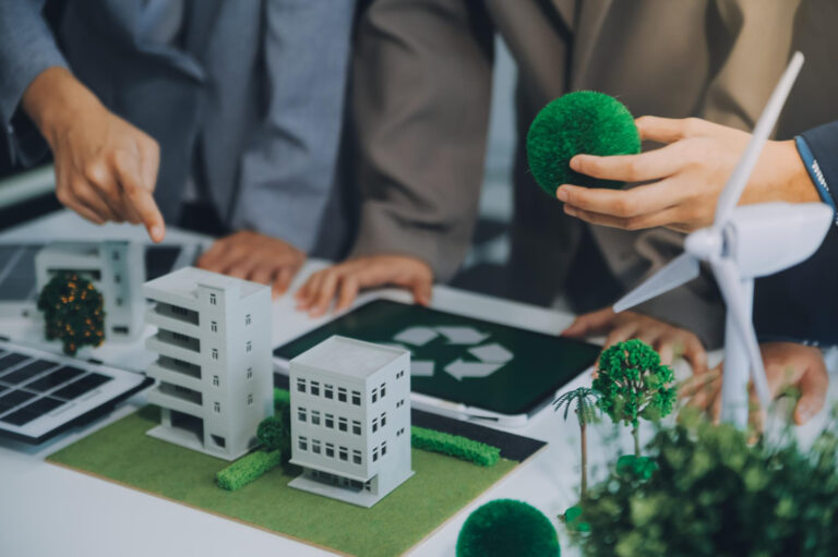 Edifício sustentável certificado — ESG na avaliação imobiliária